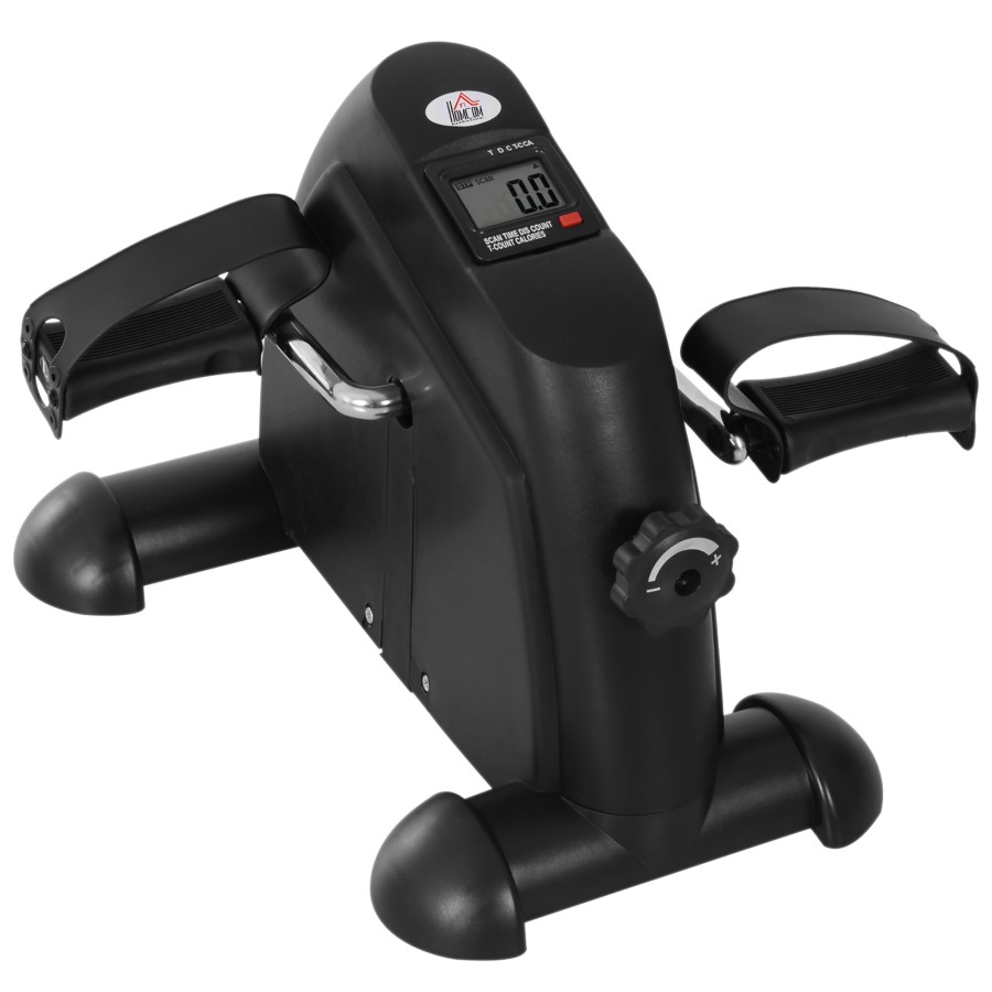 Click to view product details and reviews for Homcom Mini Exercise Bike Portable Pedal Exerciser Arm Leg Cycle Gym Fitness Lcd Display Adjustable Resistance Black.