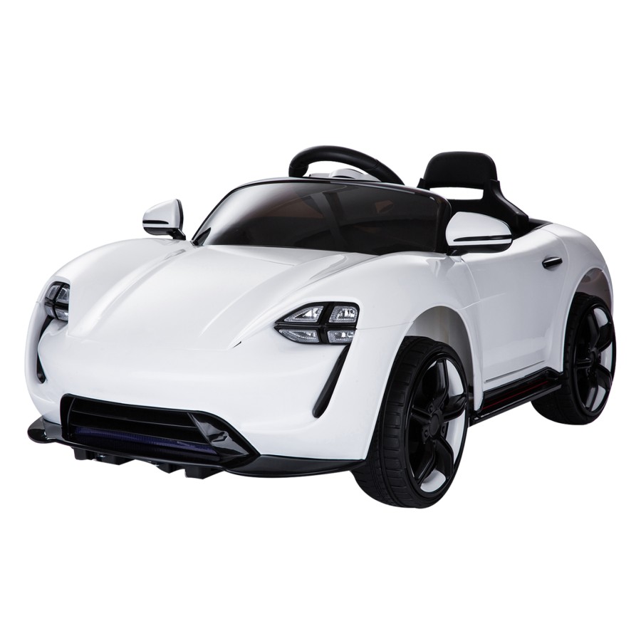 Click to view product details and reviews for Homcom Kids Ride On Car Electric Powered Car Led Light Remote Control White.