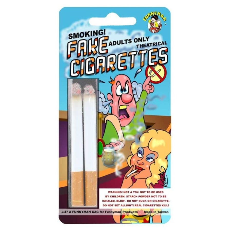 Fake Smoking Joke Cigarettes Pack Of 2
