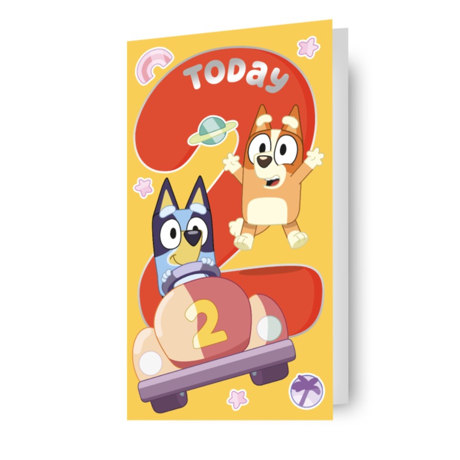 Click to view product details and reviews for Bluey Age 2 Birthday Card.