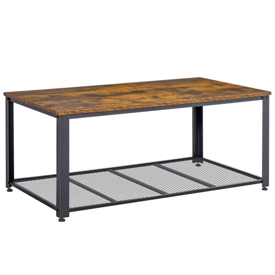 Click to view product details and reviews for Homcom Coffee End Table Industrial Style W Storage Versatile Use For Home Office.