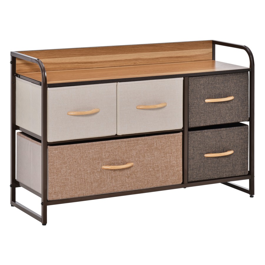 Click to view product details and reviews for Homcom Drawer Dresser Tower Unit Clothes Storage Organizer With Wood Top.