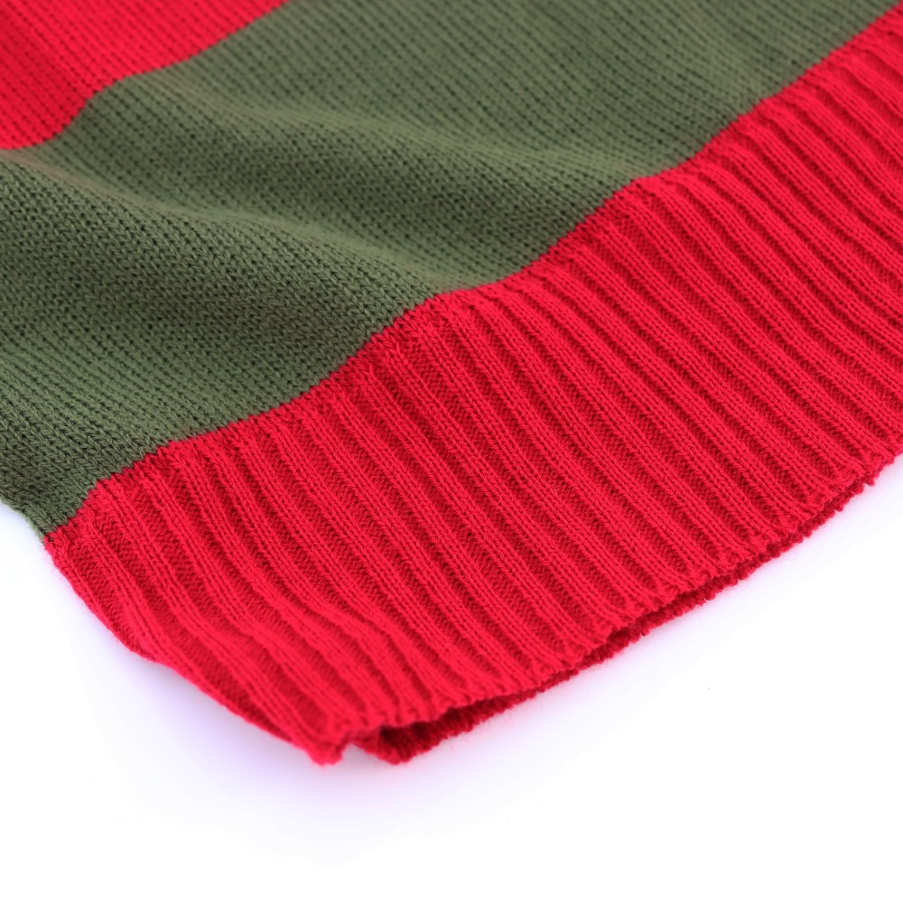 Ladies Freddy Krueger Costume | 2 Pcs | Dress & Hat