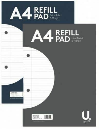 Click to view product details and reviews for A4 Refill Pad Ruled School Office Stationery 160 Pages 54gsm Side Bound X 1.