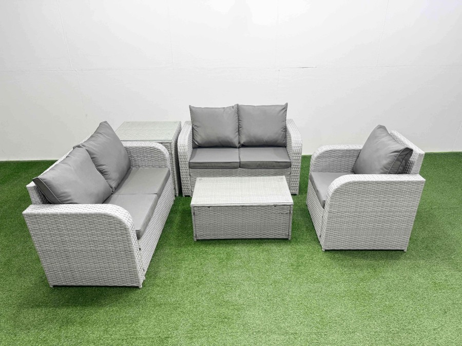 Click to view product details and reviews for Fimous High Back Poly Rattan Garden Furniture Set With Reclining Chair Loveseat Sofa Rectangular Coffee Table Indoor Outdoor Patio Set Side Table Lig. Click to view product details and reviews for Fimous High Back Poly Rattan Garden Furniture Set With Reclining Chair Loveseat Sofa Rectangular Coffee Table Indoor Outdoor Patio Set Side Table Lig.