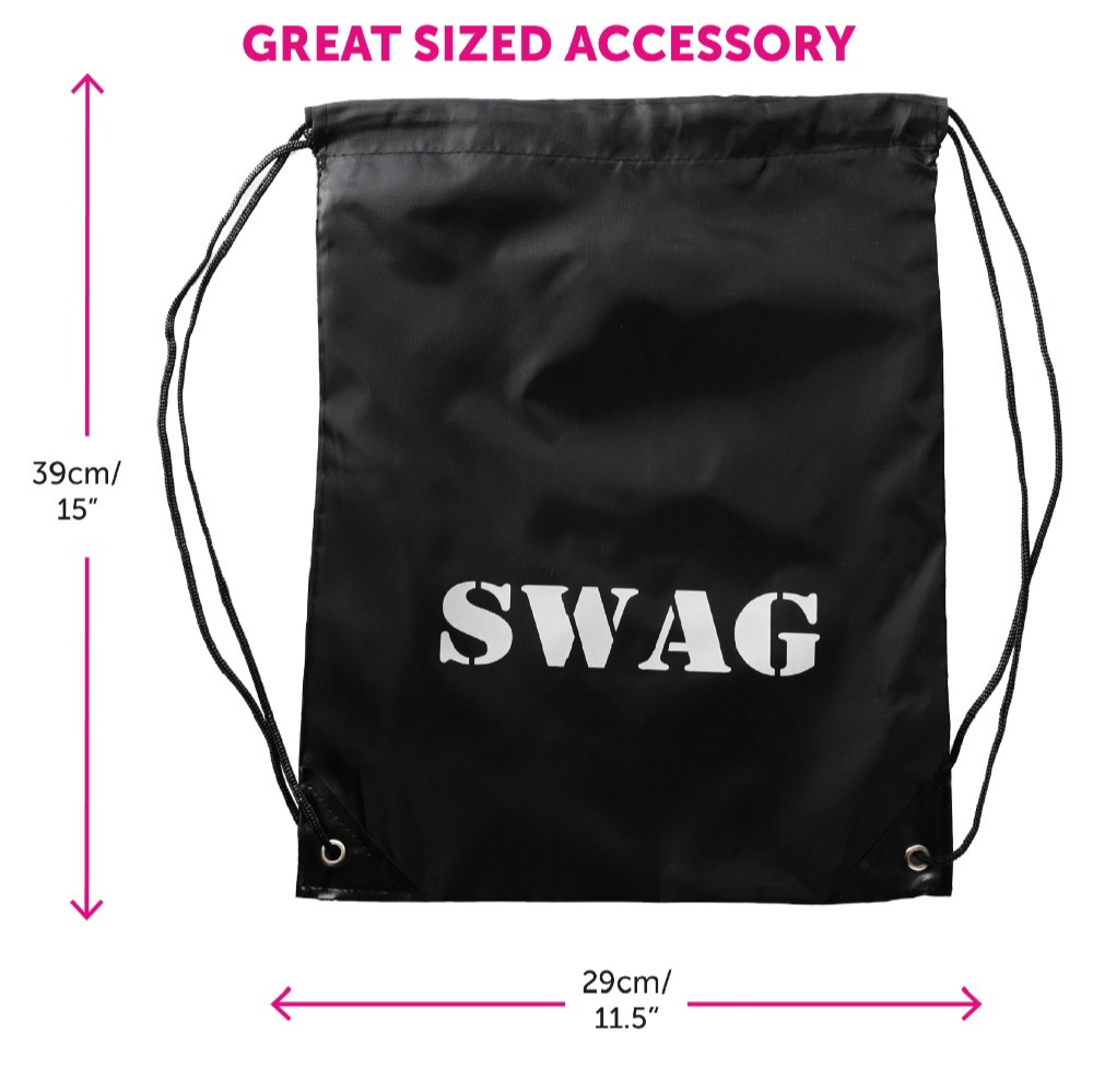 Men's Storybook Burglar Costume - Short Sleeve Top, Mask & Swag Bag