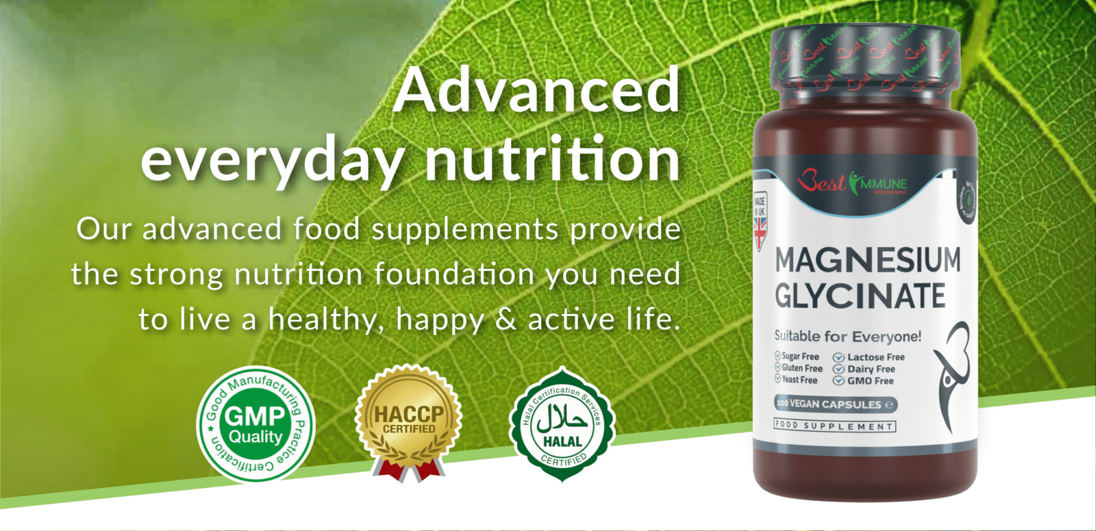 Natural Magnesium Glycinate - certificates