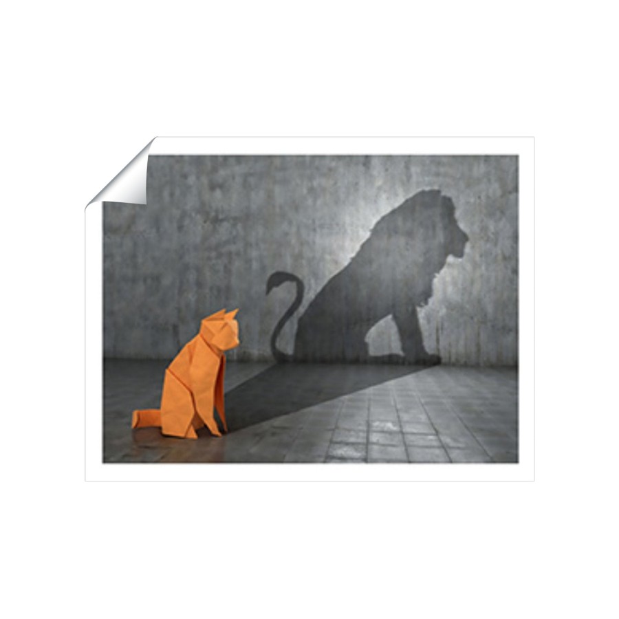 Click to view product details and reviews for Hidden Potential Lion Art Prints 8 X 10 No Frame.