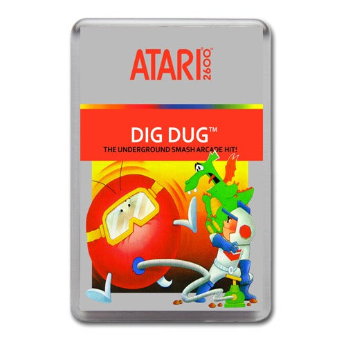 Dig Dug Retro Gaming Magnet | Cazaar