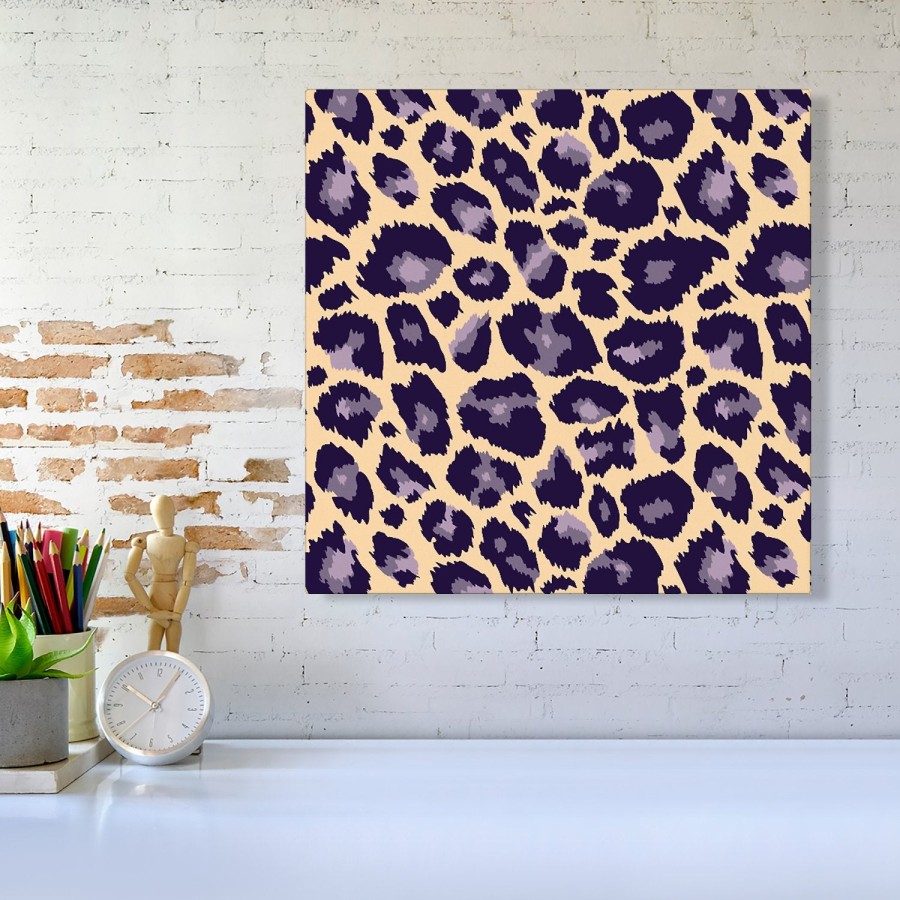 Click to view product details and reviews for Leopard Print Canvas Large 30 X 30.
