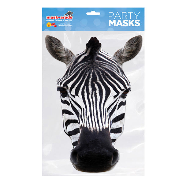 Click to view product details and reviews for Zebra Party Mask For Costume Themed Fun.