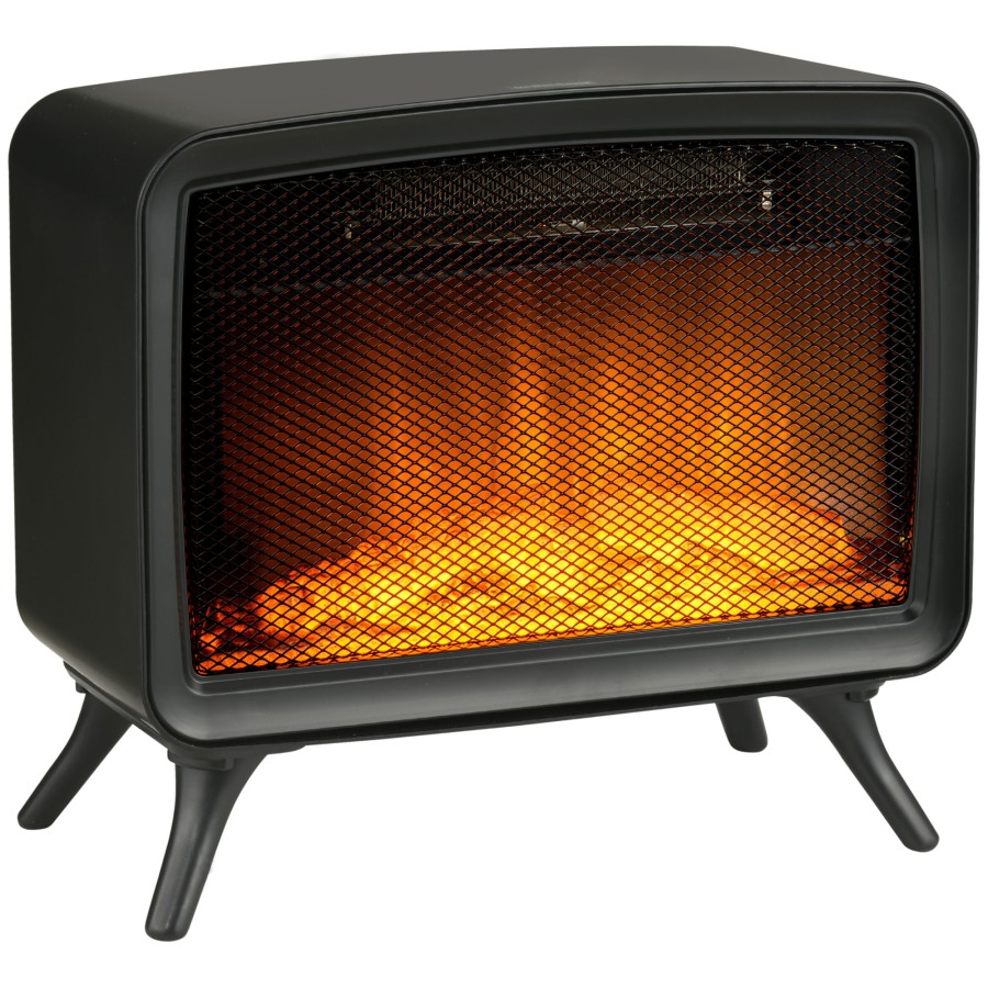 Click to view product details and reviews for Homcom Freestanding Or Tabletop Electric Fireplace Stove Heater 800w 1600w.