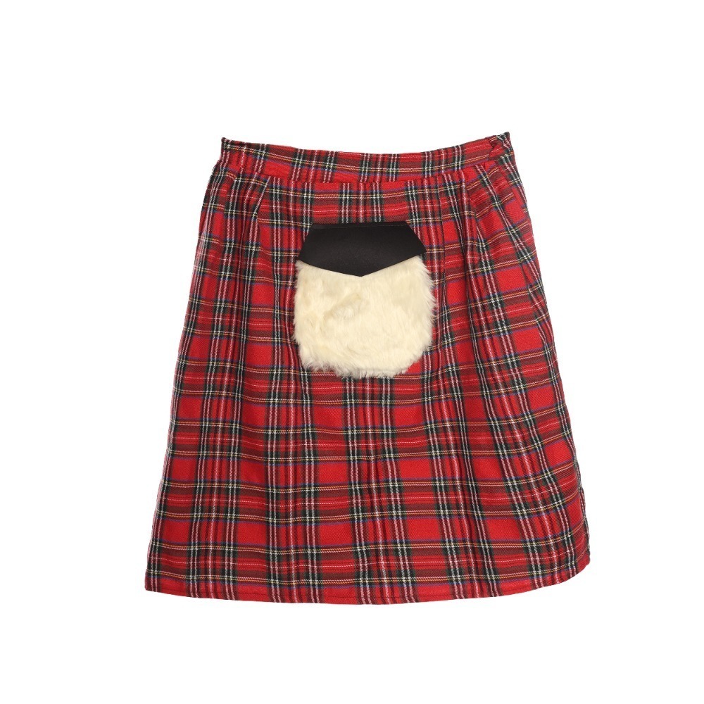 Adults Scotland Supporter Costume Set | 3 Pcs | Kilt, Cone Hat & Flag Cape