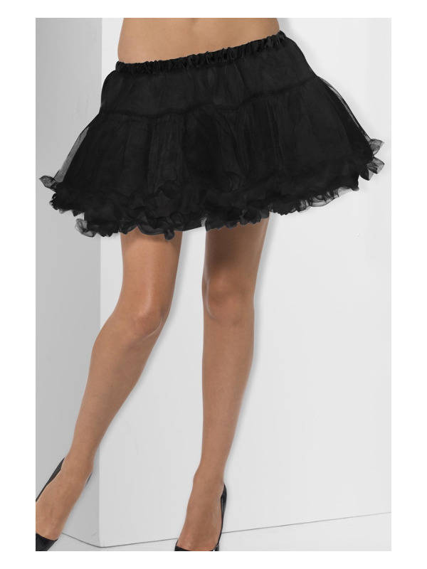 Click to view product details and reviews for Black Petticoat With Satin Band For Fancy Dress.