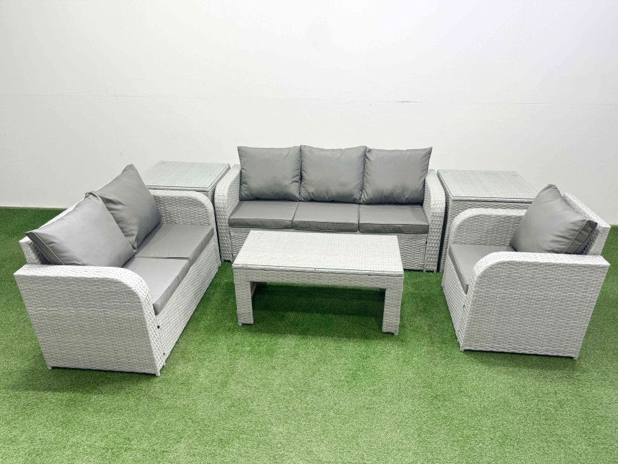 Click to view product details and reviews for Fimous Patio Pe Wicker 6 Seater Outdoor Rattan Furniture Sofa Sets With Oblong Coffee Table Reclining Chair Loveseat Sofa 3 Seater Sofa 2 Side Table L. Click to view product details and reviews for Fimous Patio Pe Wicker 6 Seater Outdoor Rattan Furniture Sofa Sets With Oblong Coffee Table Reclining Chair Loveseat Sofa 3 Seater Sofa 2 Side Table L.