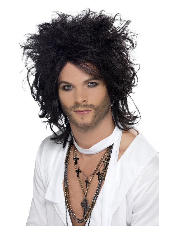 Click to view product details and reviews for Sex God Wig Black For Bold Fancy Dress.