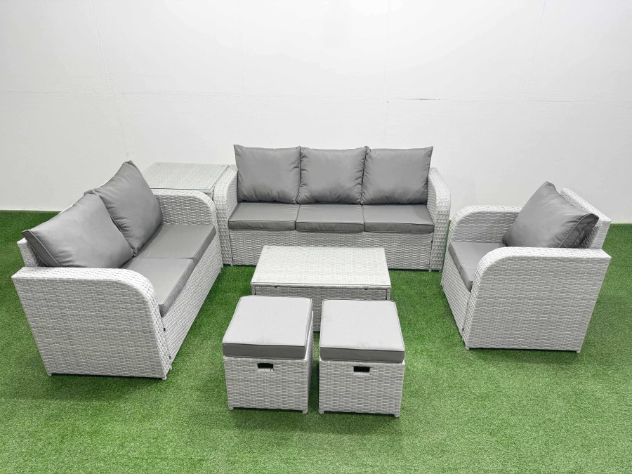Click to view product details and reviews for Fimous Patio Pe Wicker 8 Seater Outdoor Rattan Furniture Sofa Sets With Rectangular Coffee Table Reclining Chair Loveseat Sofa 3 Seater Sofa Stool Sid. Click to view product details and reviews for Fimous Patio Pe Wicker 8 Seater Outdoor Rattan Furniture Sofa Sets With Rectangular Coffee Table Reclining Chair Loveseat Sofa 3 Seater Sofa Stool Sid.