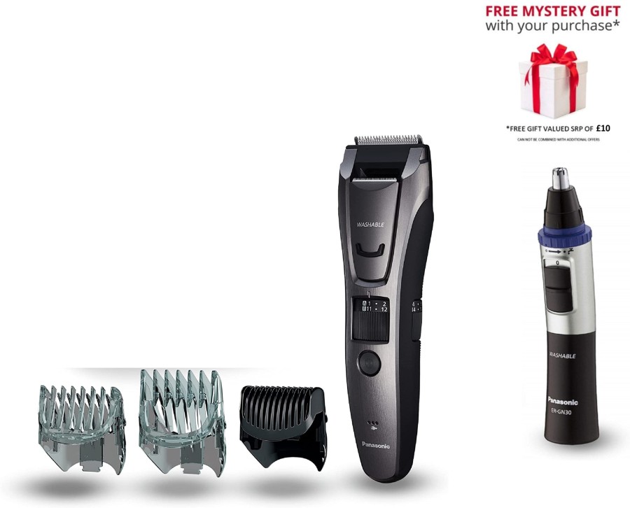 Click to view product details and reviews for Panasonic Er Gb80 Er Gn30 Beard Body Facial Hair Trimmer Bundle Free Gift Rrp £10.