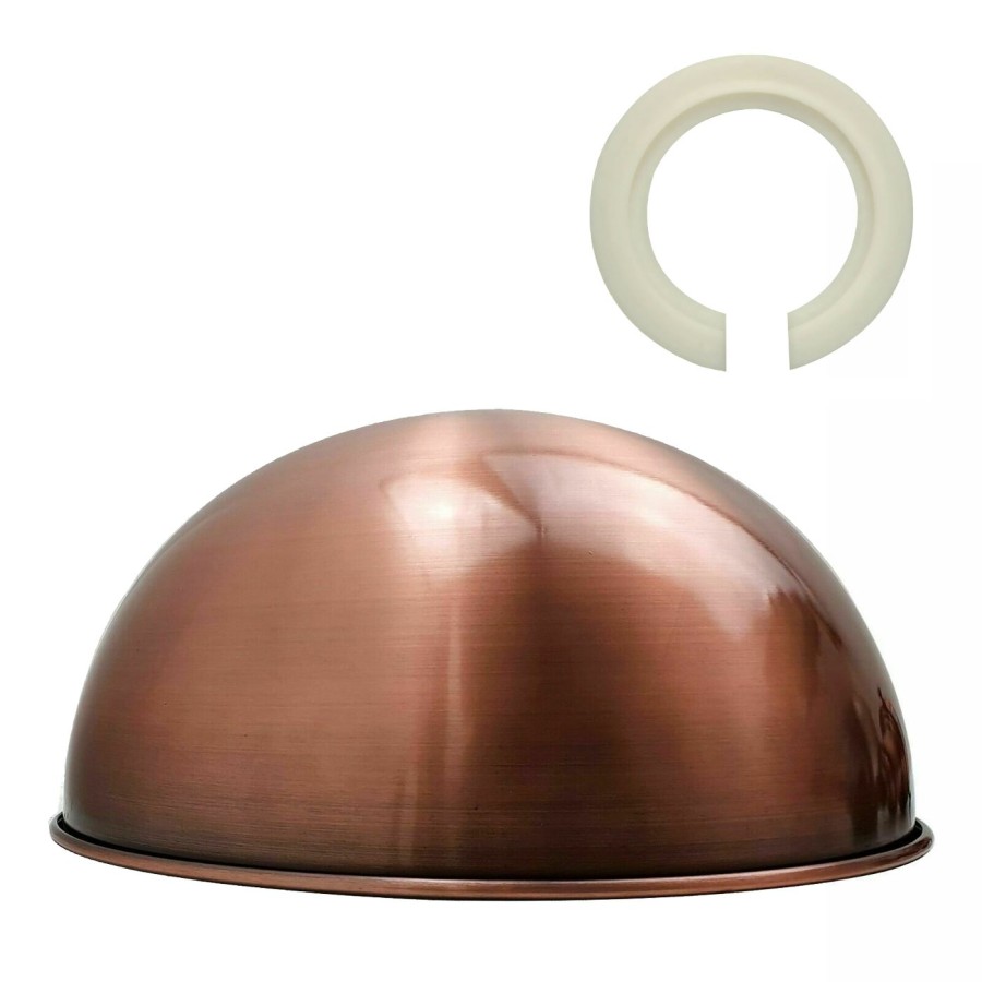 Ledsone Dome Pendant Light Shade 30Cm ~1388 - Copper