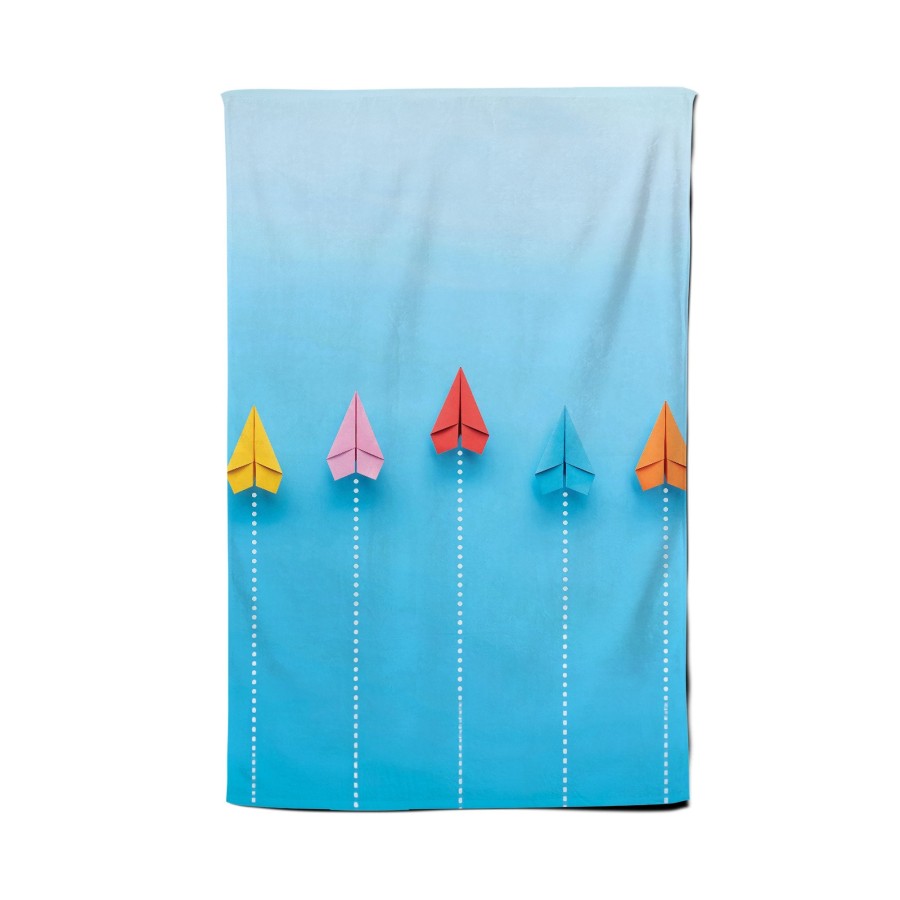 Click to view product details and reviews for Paper Aeroplanes Tea Towel.