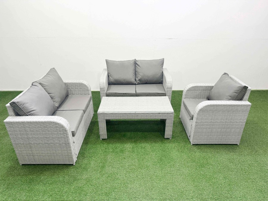 Click to view product details and reviews for Fimous High Back Poly Rattan Garden Furniture Set With Reclining Chair Loveseat Sofa Oblong Coffee Table Indoor Outdoor Patio Set Light Grey. Click to view product details and reviews for Fimous High Back Poly Rattan Garden Furniture Set With Reclining Chair Loveseat Sofa Oblong Coffee Table Indoor Outdoor Patio Set Light Grey.