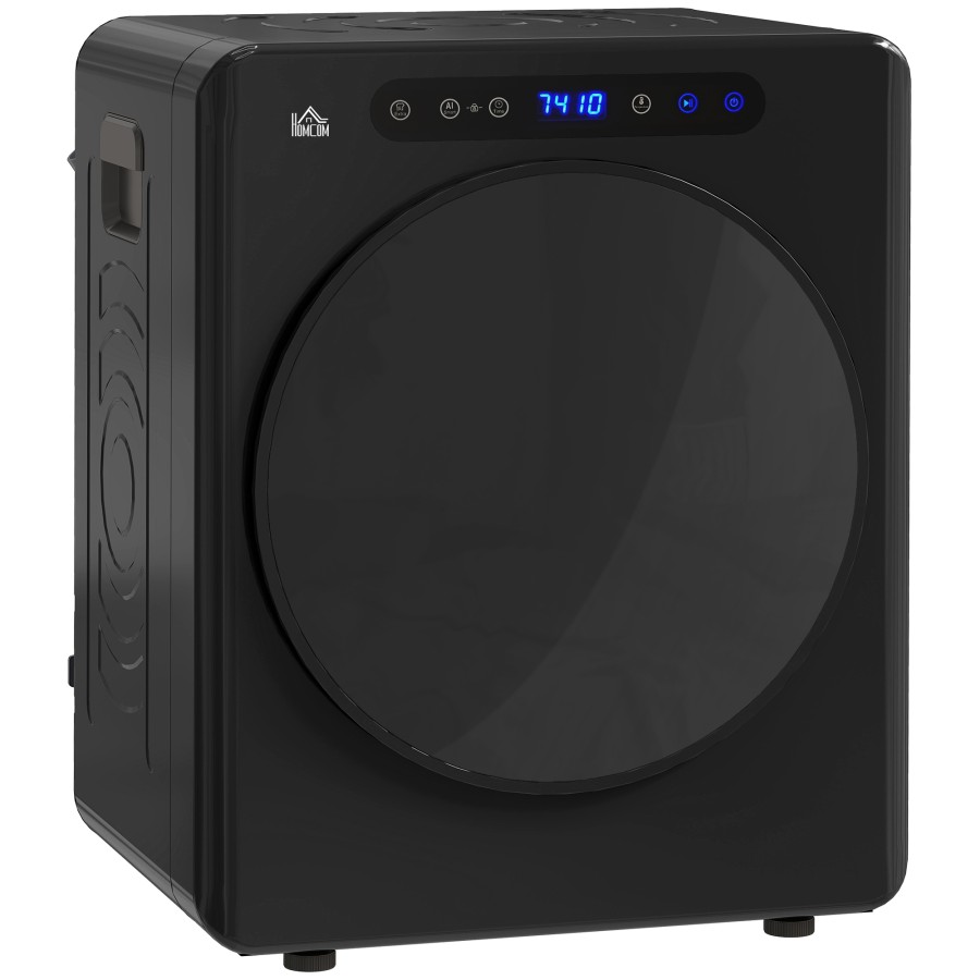 Click to view product details and reviews for Homcom 4kg Vented Tumble Dryer 1000w Compact Freestanding Front Tumble Dryer With Stainless Steel Tub Timer 6 Heat Settings Small Portable Clothes.