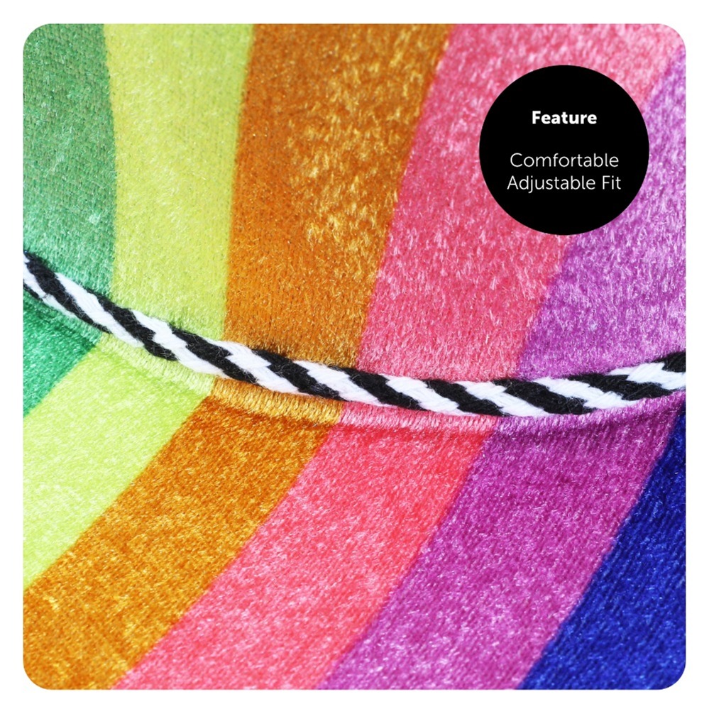 Rainbow Pride Cowboy Hat