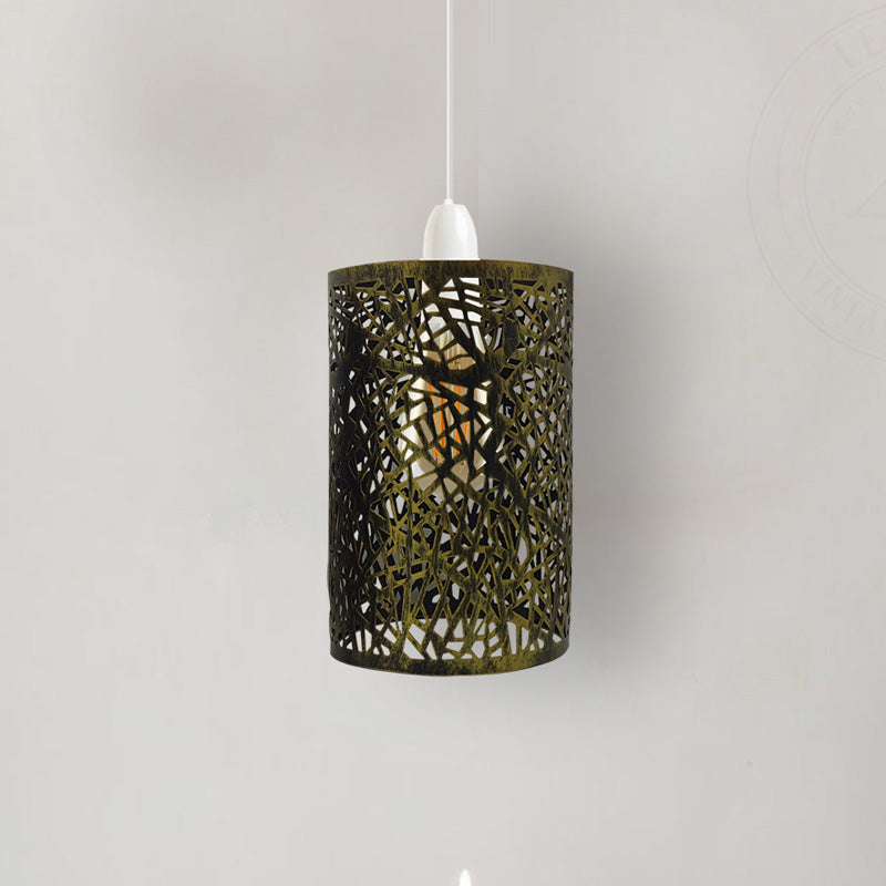 Click to view product details and reviews for Drum Style Metal Light Shades Easy Fit Ceiling Pendant Wall Lampshade2447.