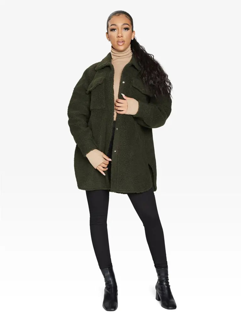 Olive / One Size (Fits UK 8-14)