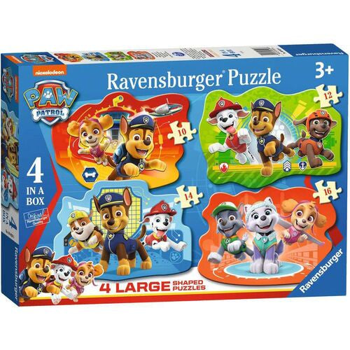 Paw Patrol Jigsaw Puzzles - Four in a Box | Cazaar