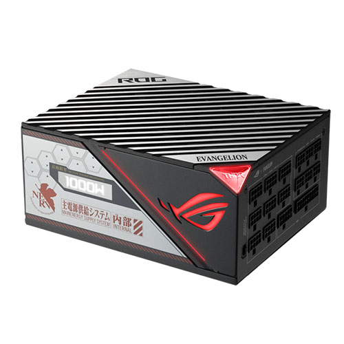 Click to view product details and reviews for Asus 1000w Rog Thor Platinum Ii Eva02 Edition Psu Double Ball Bearing Fan Fully Modular 80 Platinum Rgb Lighting Oled Display Lambda A.