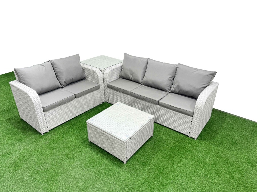 Click to view product details and reviews for Fimous 5 Seater Pe Rattan Wicker Garden Furniture Patio Conservatory Sofa Set With Square Coffee Table 3 Seater Sofa Love Sofa Side Table. Click to view product details and reviews for Fimous 5 Seater Pe Rattan Wicker Garden Furniture Patio Conservatory Sofa Set With Square Coffee Table 3 Seater Sofa Love Sofa Side Table.
