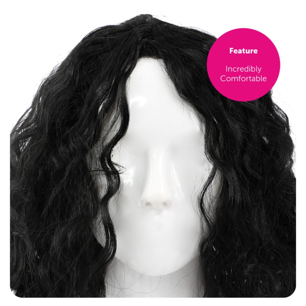 Wet Look 80's Jacko King of Pop Wig