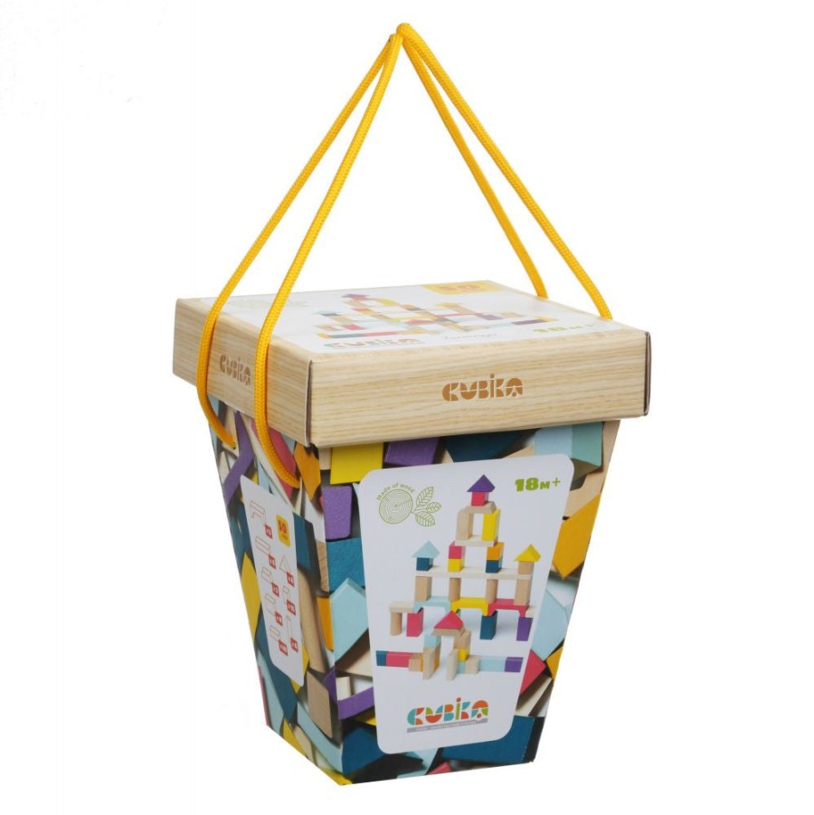 Cubika Wooden Blocks 100 pieces