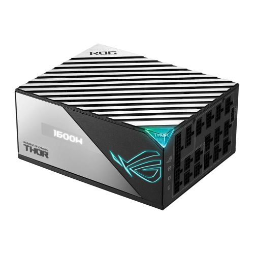 Click to view product details and reviews for Asus 1600w Rog Thor Titanium Psu Fully Modular 80 Titanium Pcie 50 Digital Power Control Rgb Lighting Oled Display Lambda A.