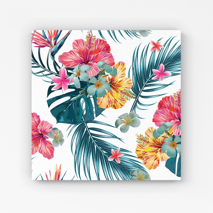 Click to view product details and reviews for Spring Summer Flowers Canvas Extra Large 40 X 40.