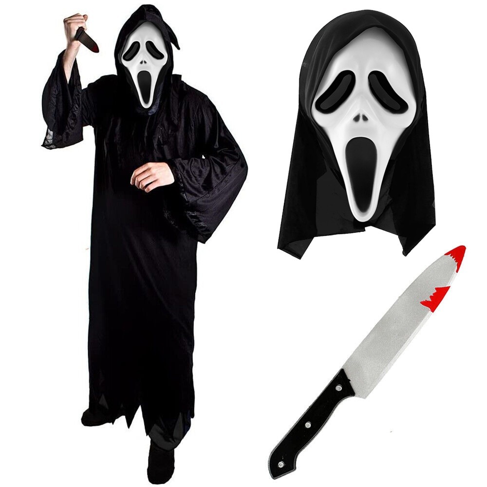 Click to view product details and reviews for Adult Screamer Halloween Costume 2xl.