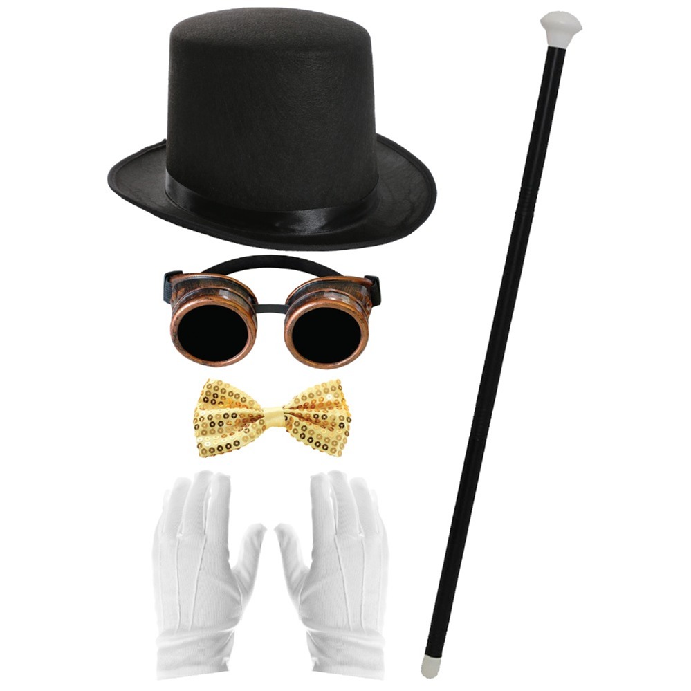 Click to view product details and reviews for Adults Chocolate Factory Boss Accessory Set 58cm.