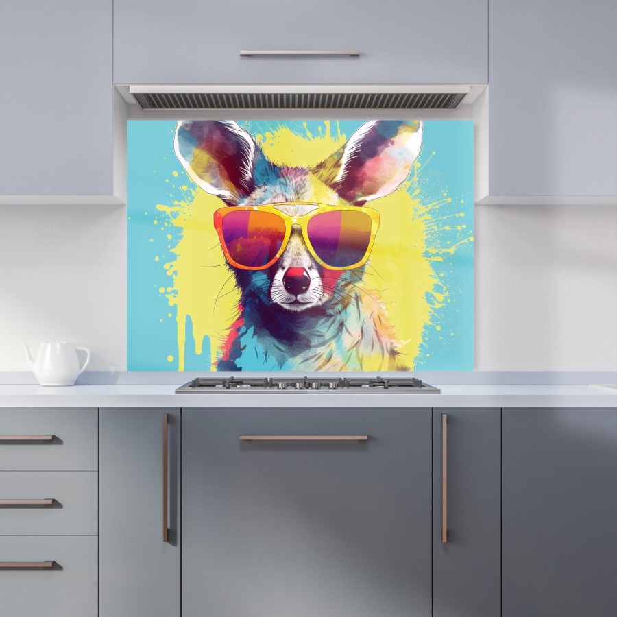 Click to view product details and reviews for Splashart Wallaby In Glasses Kitchen Splashback W595mm X H745mm. Click to view product details and reviews for Splashart Wallaby In Glasses Kitchen Splashback W595mm X H745mm.