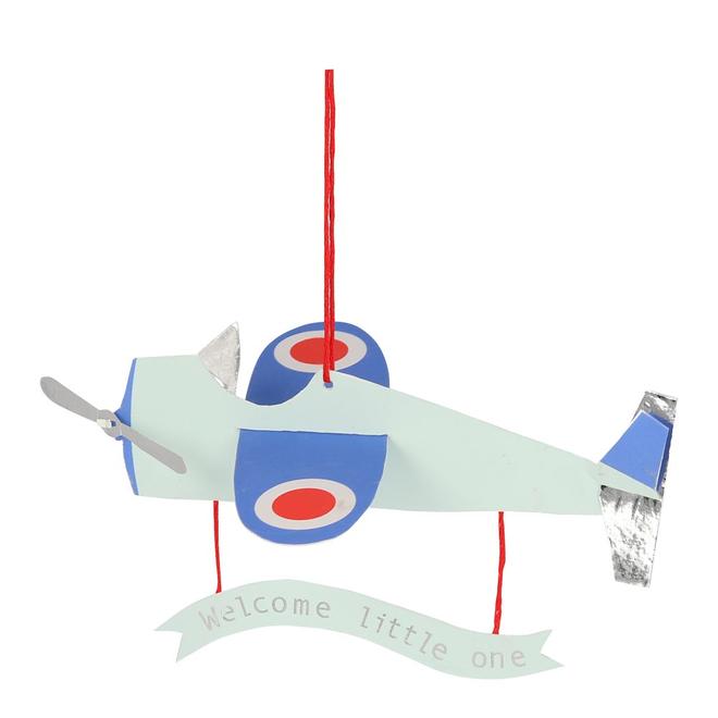 Click to view product details and reviews for Cute Aeroplane Baby Card.