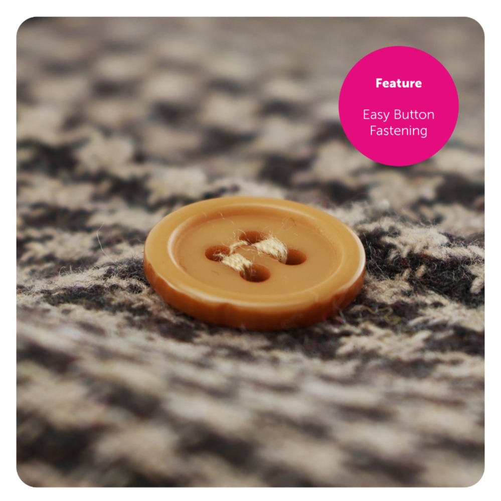 Ladies Detective Costume with Magnifying Glass & Pipe