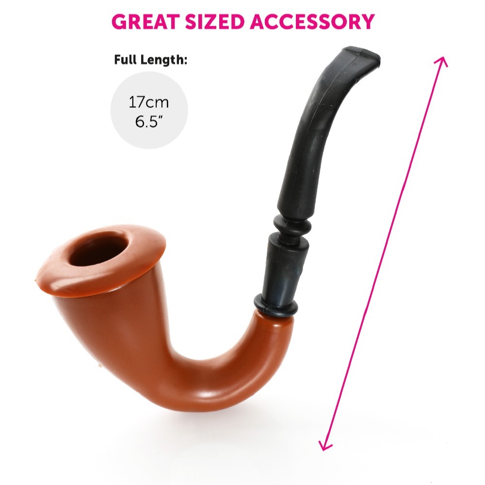 Ladies Detective Costume with Magnifying Glass & Pipe