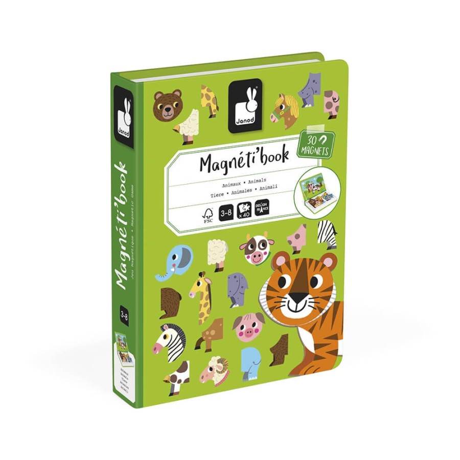 Animals Magneti'book  Educational Magnetic Book Boxed Set by Janod