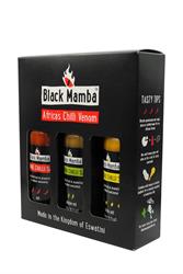 Africas Chilli Venom gift pack 3 x 180ml sauces - BKM11