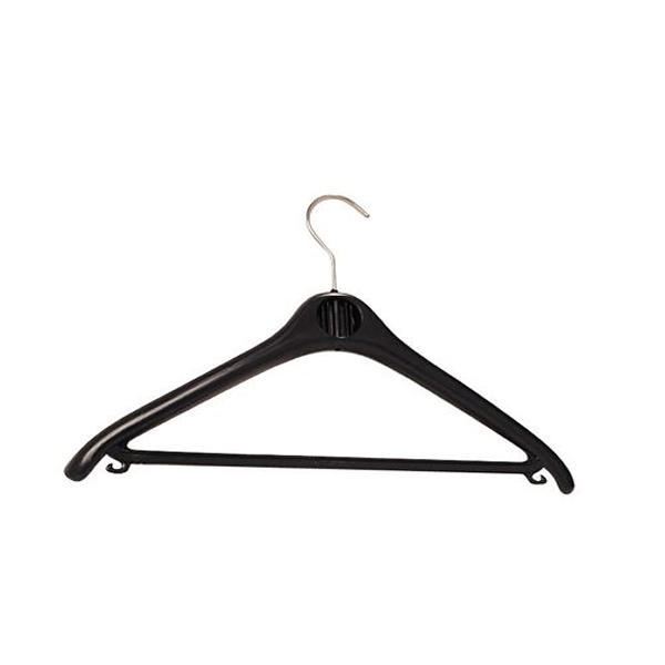 Click to view product details and reviews for Alba Plastic Coat Hanger Blackpk20 Alb00877.