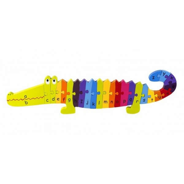 Alphabet Crocodile Puzzle