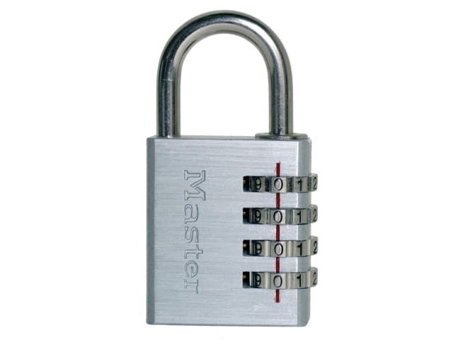 Aluminium 40mm 4-Digit Combination Padlock MLK7640 | Cazaar