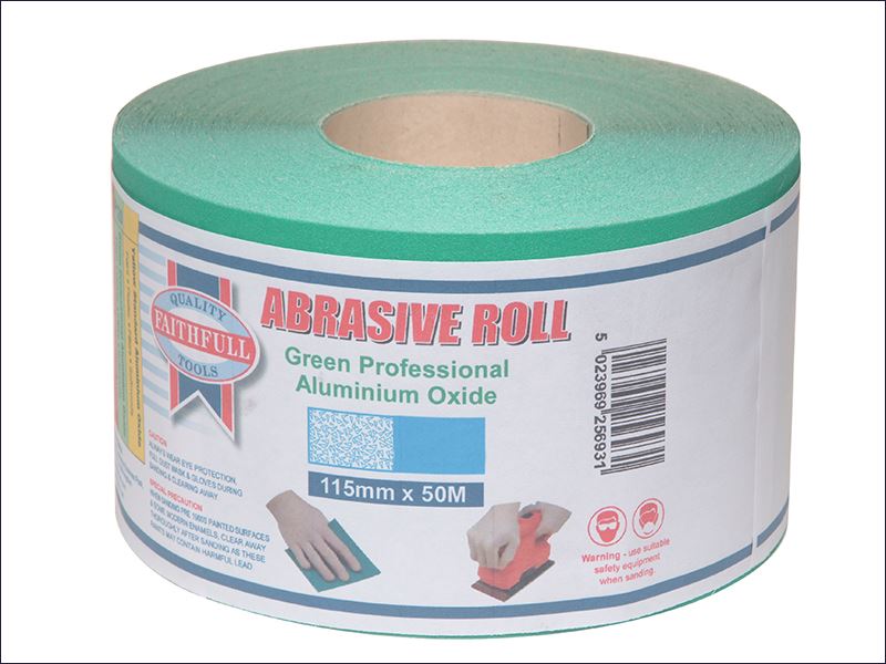 Click to view product details and reviews for Aluminium Oxide Sanding Paper Roll Green 115mm X 50m 120g Faiar115120g.