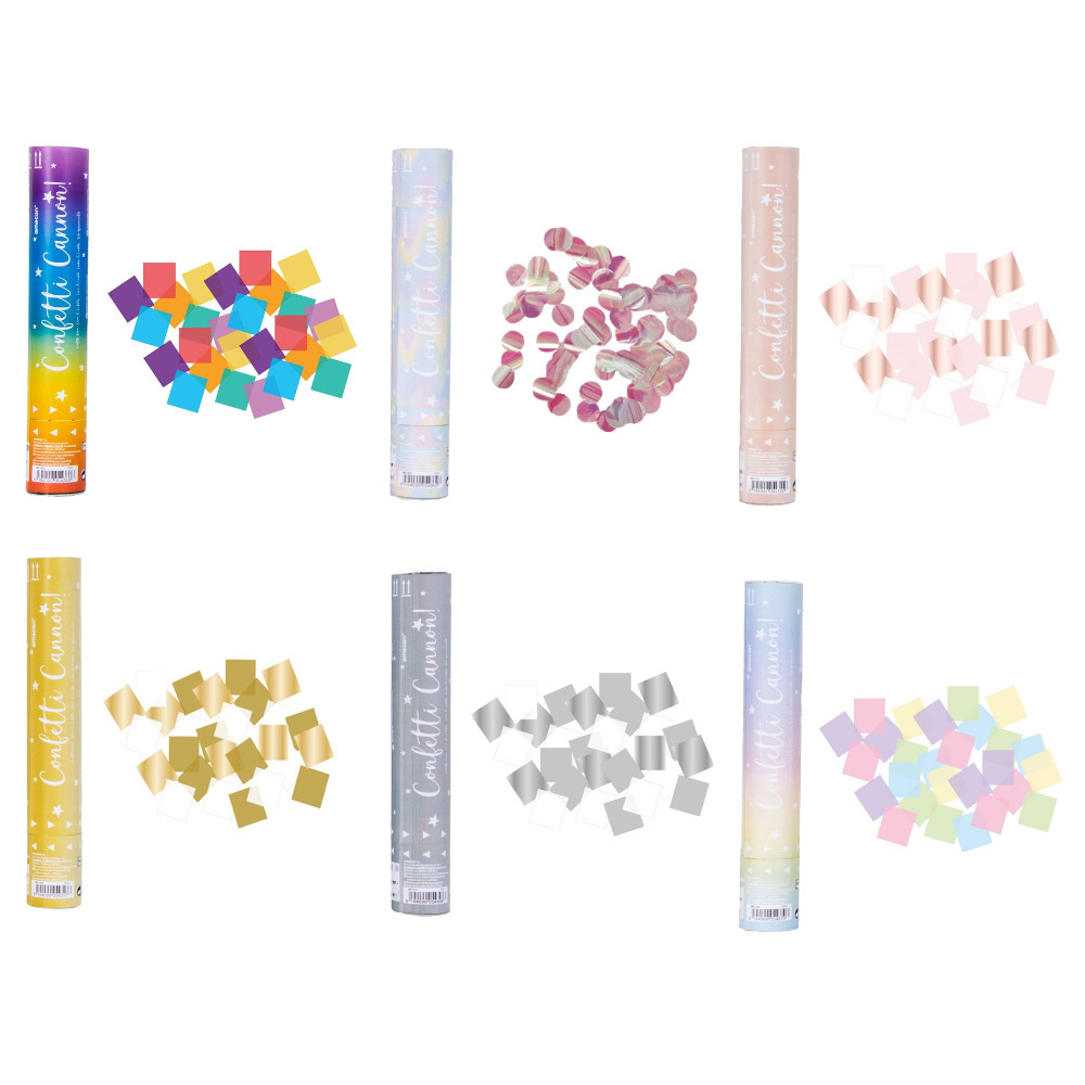 Amscan NYE Decorations Birthday Party Wedding Celebration Paper Confetti Cannon