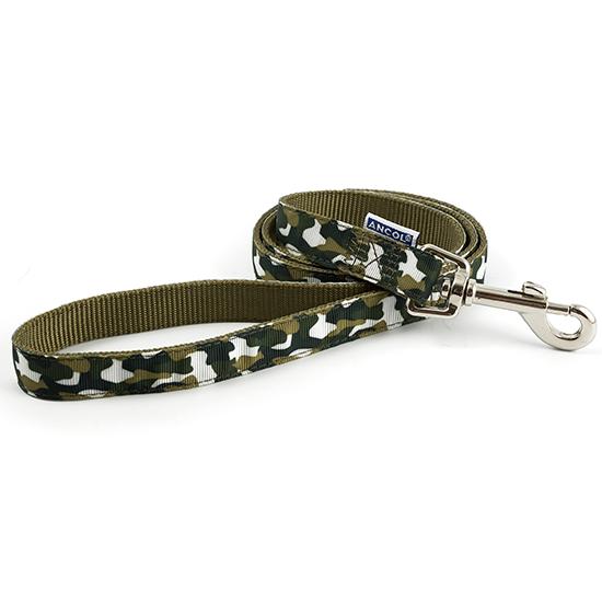 Click to view product details and reviews for Ancol Dog Lead Ancol Combat Camouflage 1m X 19mm Green.